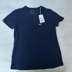 Figs- XS Navy Caterina Scrub Top